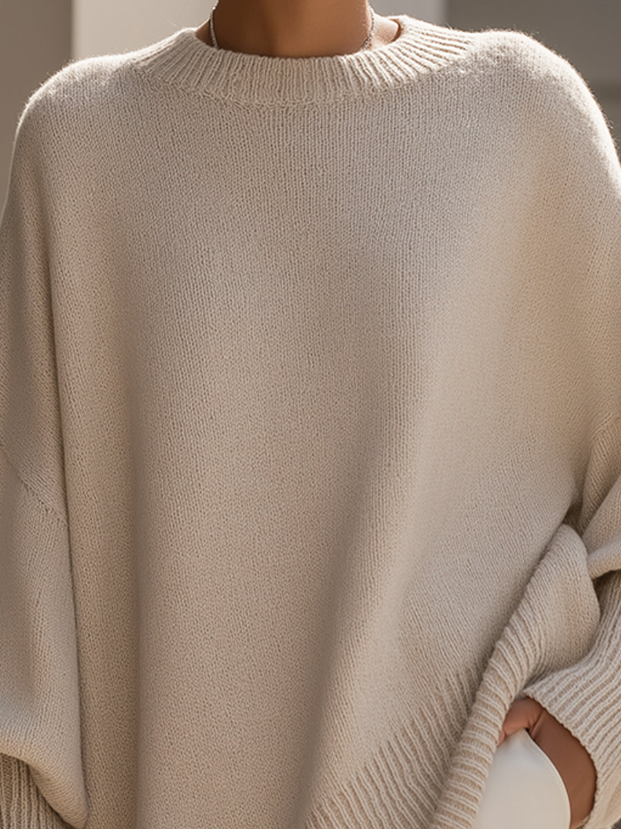 Alina | Minimal Luxe Knit Sweater CA-01