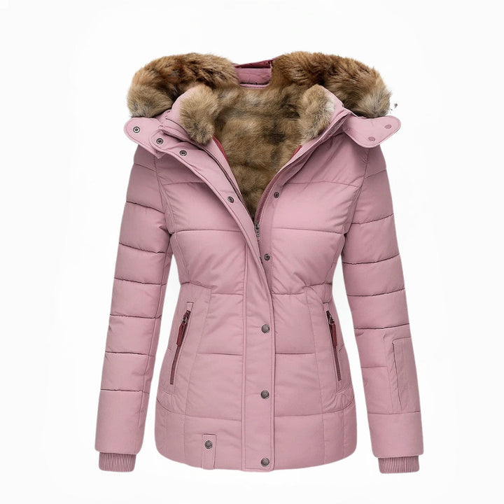 Anna™ | Warmer mit Fell gefütterter Wintermantel Lindemann Mode