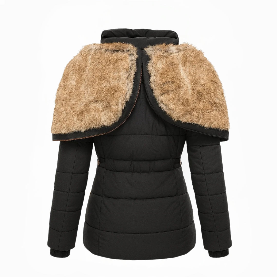Anna™ | Warmer mit Fell gefütterter Wintermantel Lindemann Mode