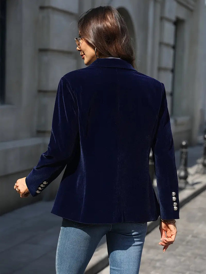 JULISSA | ELEGANT VELVET BLAZER David Toronto