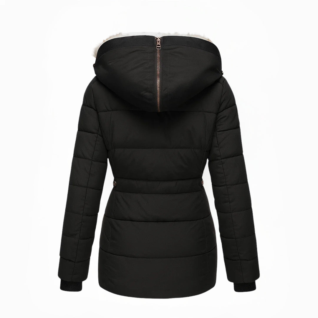 Anna™ | Warmer mit Fell gefütterter Wintermantel Lindemann Mode