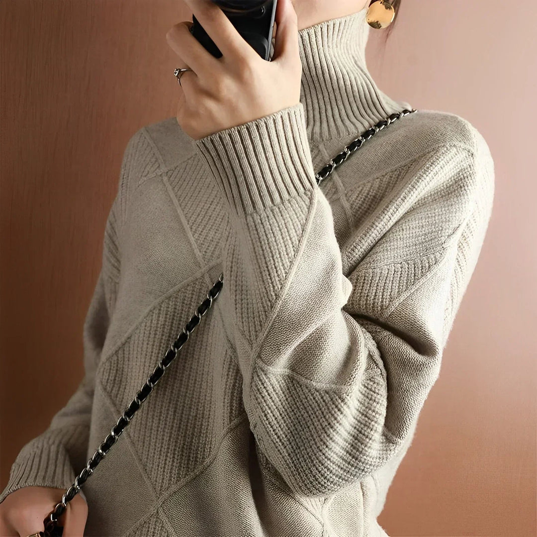 Chunky Turtleneck Sweater Jennifer & Jacob