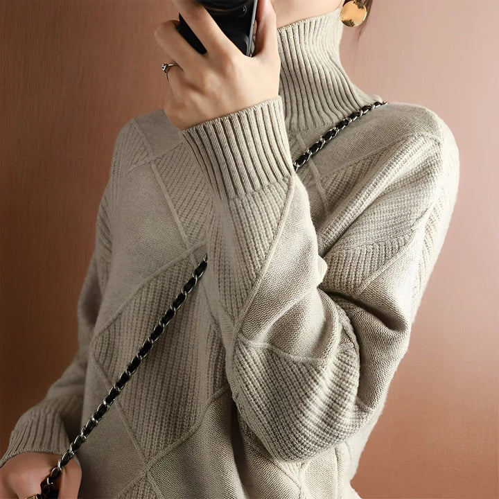 Chunky Turtleneck Sweater Jennifer & Jacob