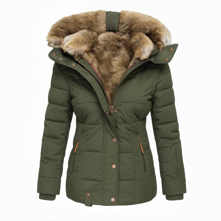Anna™ | Warmer mit Fell gefütterter Wintermantel Lindemann Mode