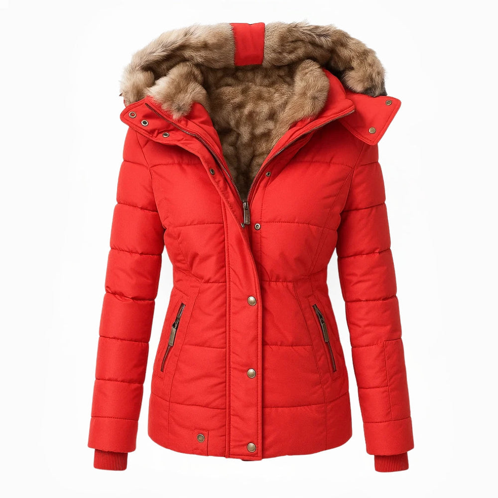 Anna™ | Warmer mit Fell gefütterter Wintermantel Lindemann Mode