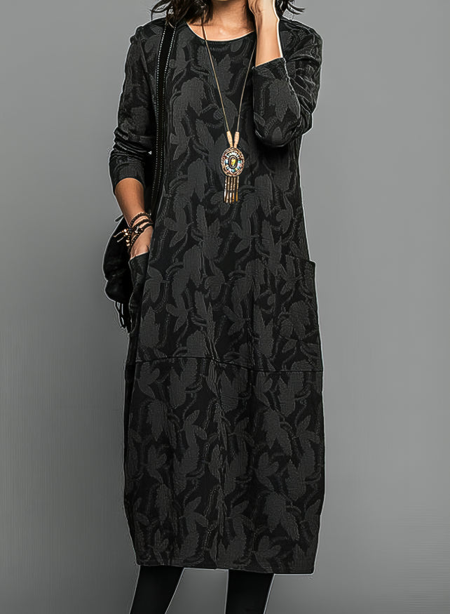 Dina | Elegant Winter Dress Carver & Rose
