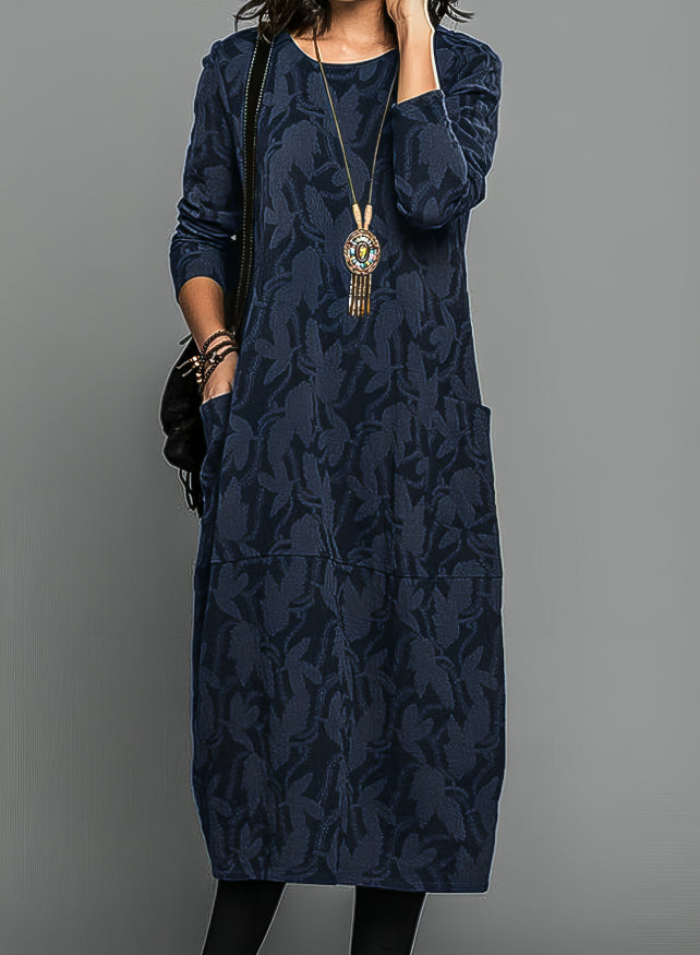 Dina | Elegant Winter Dress Carver & Rose