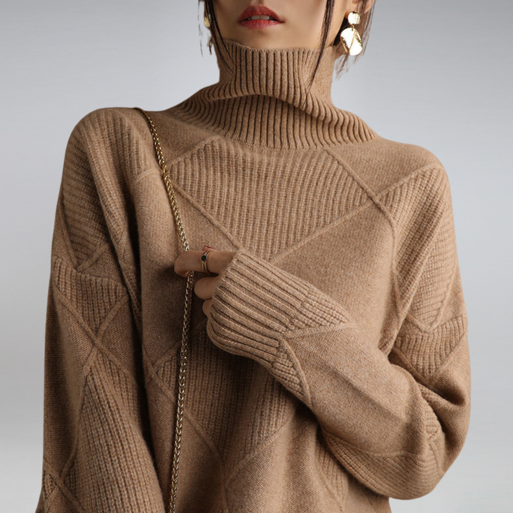 Cozy Turtleneck Sweater Jennifer & Jacob