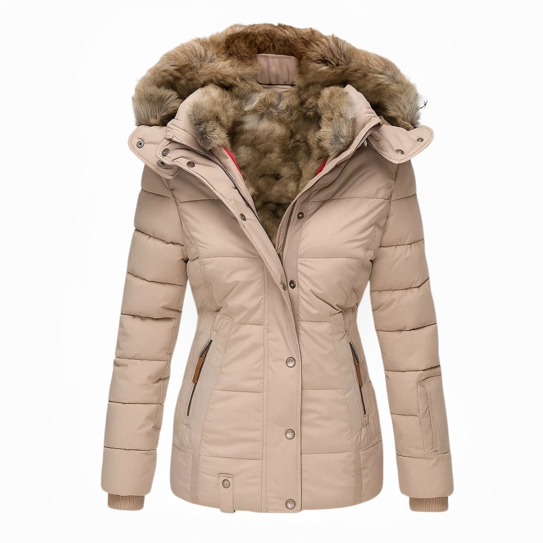 Anna™ | Warmer mit Fell gefütterter Wintermantel Lindemann Mode