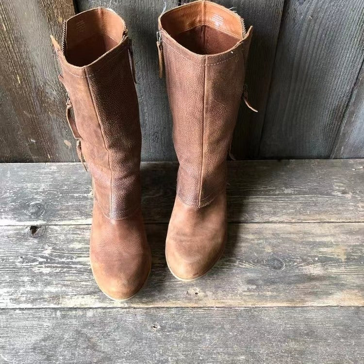 Linda™ - Wildwood Leather Boots Amy & Eve