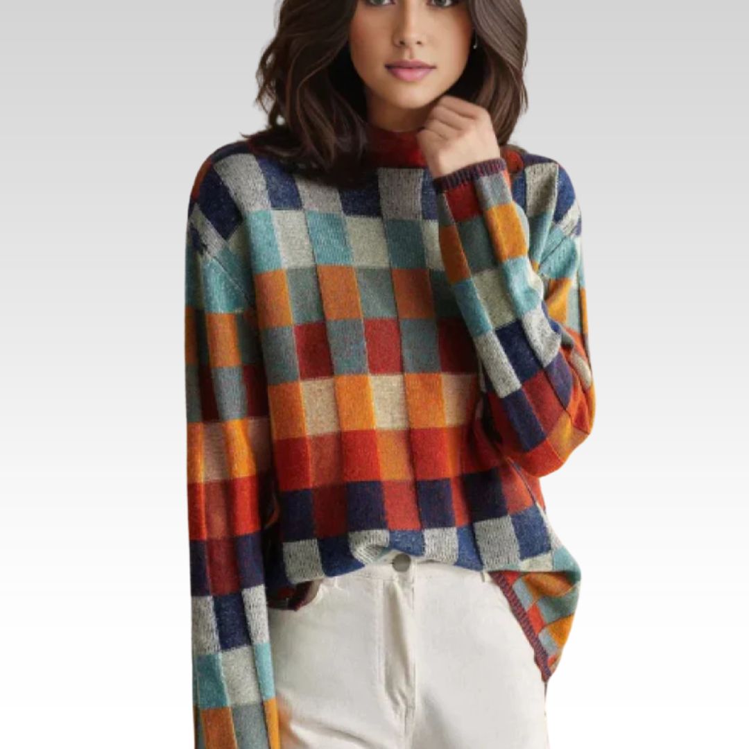 Creative Turtleneck Sweater Jennifer & Jacob