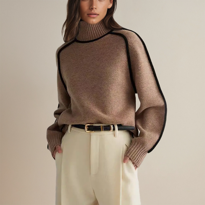 Classy Turtleneck Sweater Jennifer & Jacob