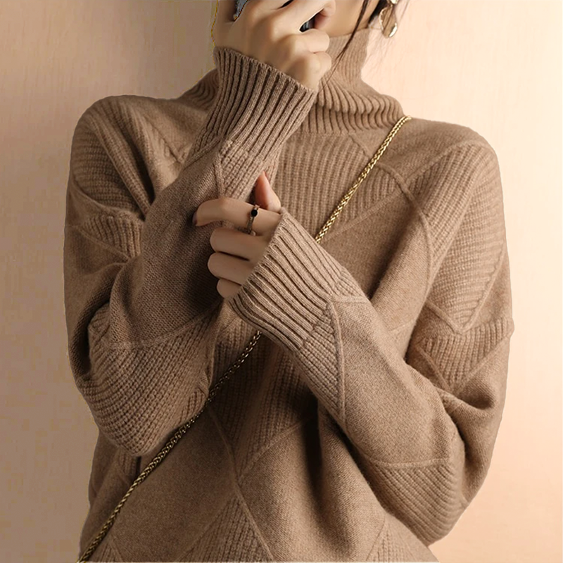 Chunky Turtleneck Sweater Jennifer & Jacob