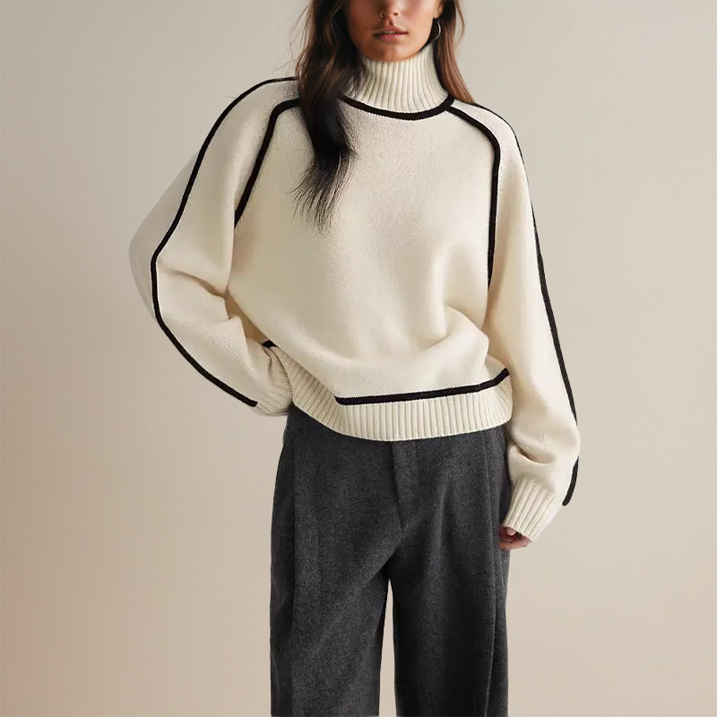 Classy Turtleneck Sweater Jennifer & Jacob